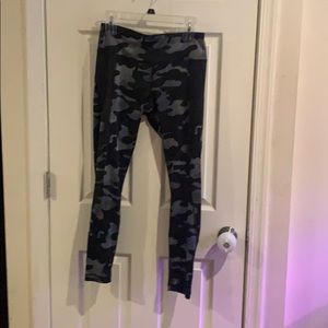 90 degree by Reflex Black Camo Workout Leggings